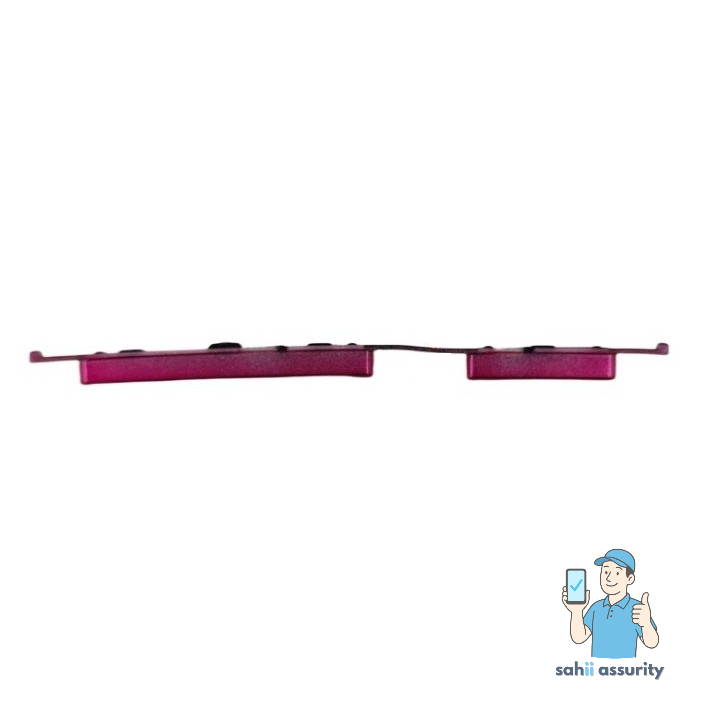 Volume Side Button Outer for Vivo Y91 Red